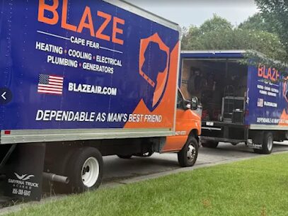 Blaze Heating, Cooling, Electrical & Plumbing - Cape Fear Wilmington North Carolina