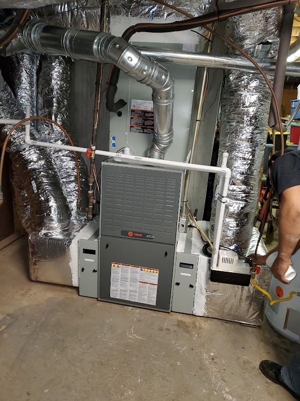 Vortex Mechanical Heating and Cooling